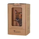 Wildlife Garden - Hand Carved Hook - Red Deer