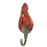 Wildlife Garden - Hand Carved Hook - Rooster