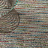 Chilewich Shag Big Mat - Skinny Stripe - Soft Multi