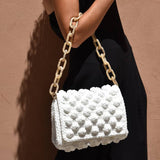 Lulu K Bubbles Bag - White