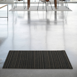 Chilewich Shag Utility Mat - Skinny Stripe - Steel