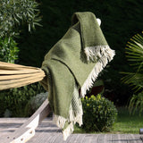 Klippan Velvet Blanket Avocado