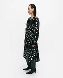 Marimekko Febina Pilkku Cotton Poplin Dress