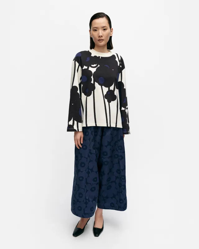 【2024福袋】 Jersey Lammet Valkea Marimekko Top Design by Living Kiitos – トップス