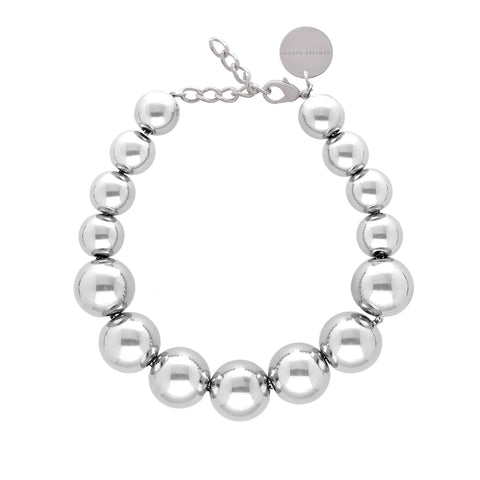 Vanessa Baroni - Beads Necklace Silver