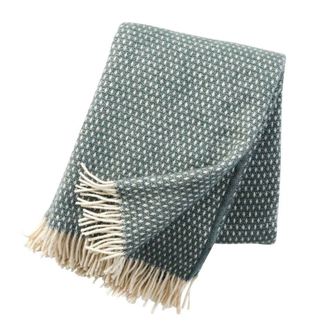 Klippan Knut Blanket Balsam Green