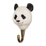 Wildlife Garden - Hand Carved Hook - Panda