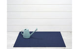 Chilewich Solid Shag Runner Mat  - Indigo