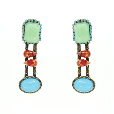 Art Wear Dimitriadis Earrings - Clip on