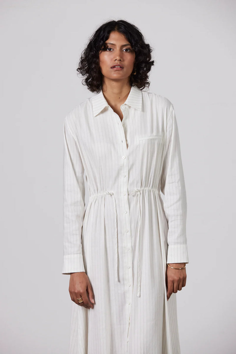 Laing Gabriel Linen Shirt Dress – Kiitos Living by Design