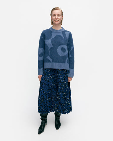 Marimekko Virtaus Unikko Knitted Wool Pullover