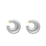 Vanessa Baroni - Moon Earring Silver Vintage