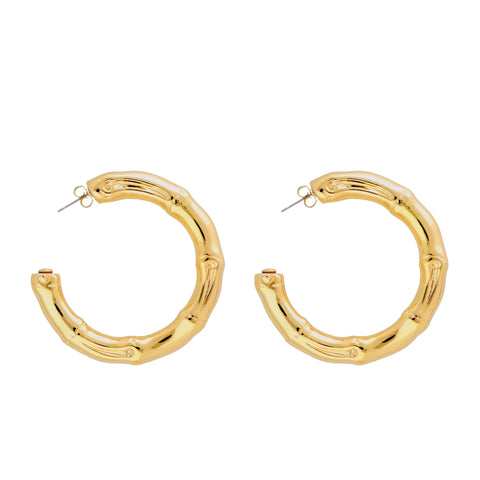 Vanessa Baroni - Rope Earrings Gold