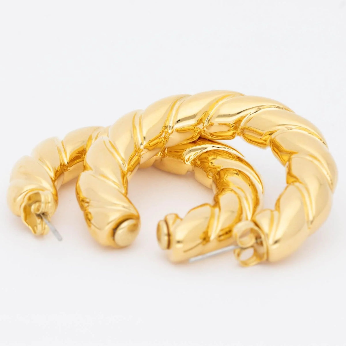 Vanessa Baroni - Rope Earrings Gold – Kiitos Living by Design