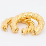 Vanessa Baroni - Rope Earrings Gold