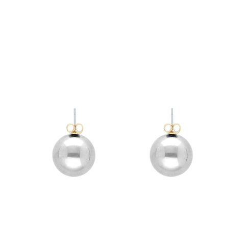 Vanessa Baroni - Small Dot Earring Silver