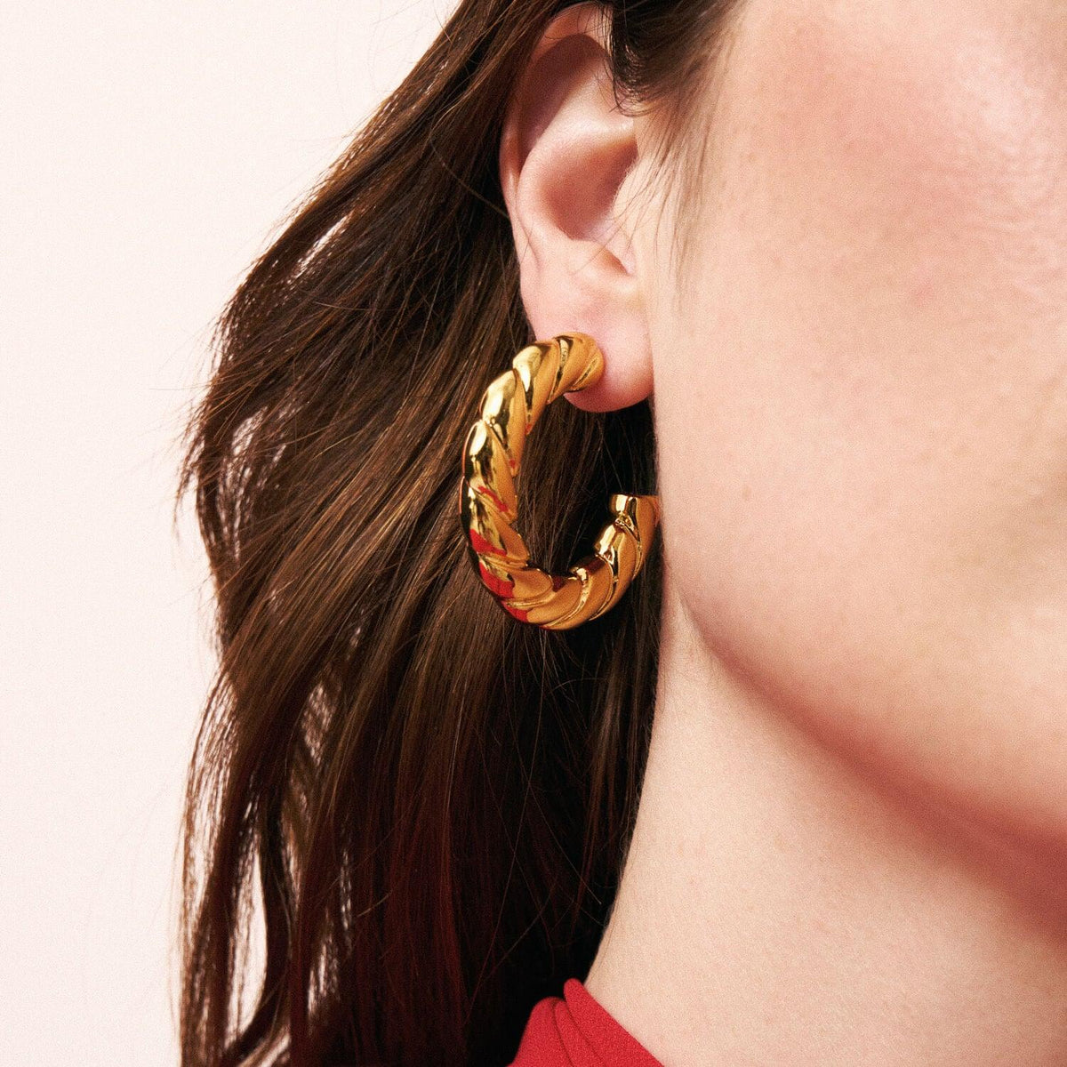 Vanessa Ropes Vanessa Baroni - Rope Earrings Gold – Kiitos Living by Design