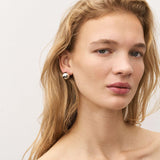 Vanessa Baroni - Small Dot Earring Silver