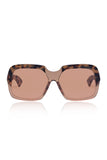 Karen Walker Sunglasses - Asscher Wheat Tort