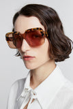 Karen Walker Sunglasses - Asscher Wheat Tort