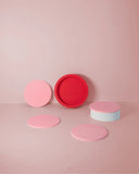 Porter Green Ciss Silicone Coasters - Cherry + Blush