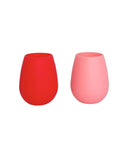 Porter Green Fegg Silicone Glasses - Cherry + Blush