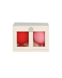 Porter Green Stem Silicone Glasses - Cherry + Blush