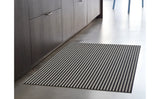 Chilewich Breton Stripe Shag Runner Mat  - Tuxedo