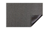 Chilewich Breton Stripe Shag Runner Mat  - Tuxedo