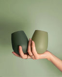 Porter Green Fegg Silicone Glasses - Sage + Olive