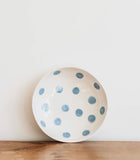 Noss Cornflower Blue Spot Salad Bowl