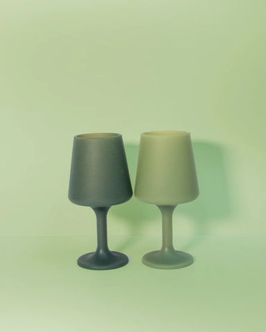 Porter Green Swep Silicone Glasses - Sage + Olive