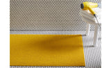 Chilewich Solid Shag Runner Mat  - Canary