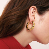 Vanessa Baroni - Bamboo Small Earring Gold