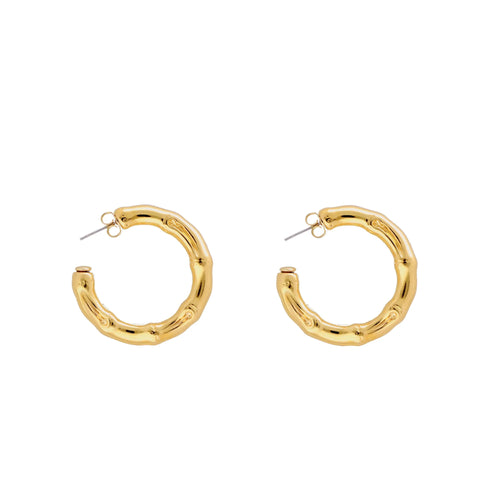 Vanessa Baroni - Bamboo Small Earring Gold