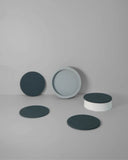 Porter Green Ciss Silicone Coasters - Smoke + Storm