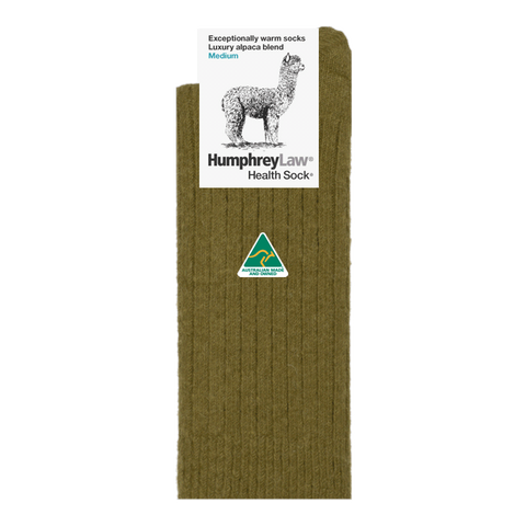 Humphrey Law Alpaca Wool Sock - Sage