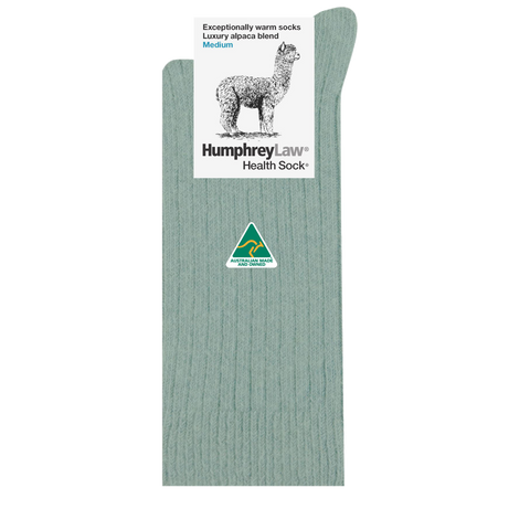 Humphrey Law Alpaca Wool Sock - Lichen