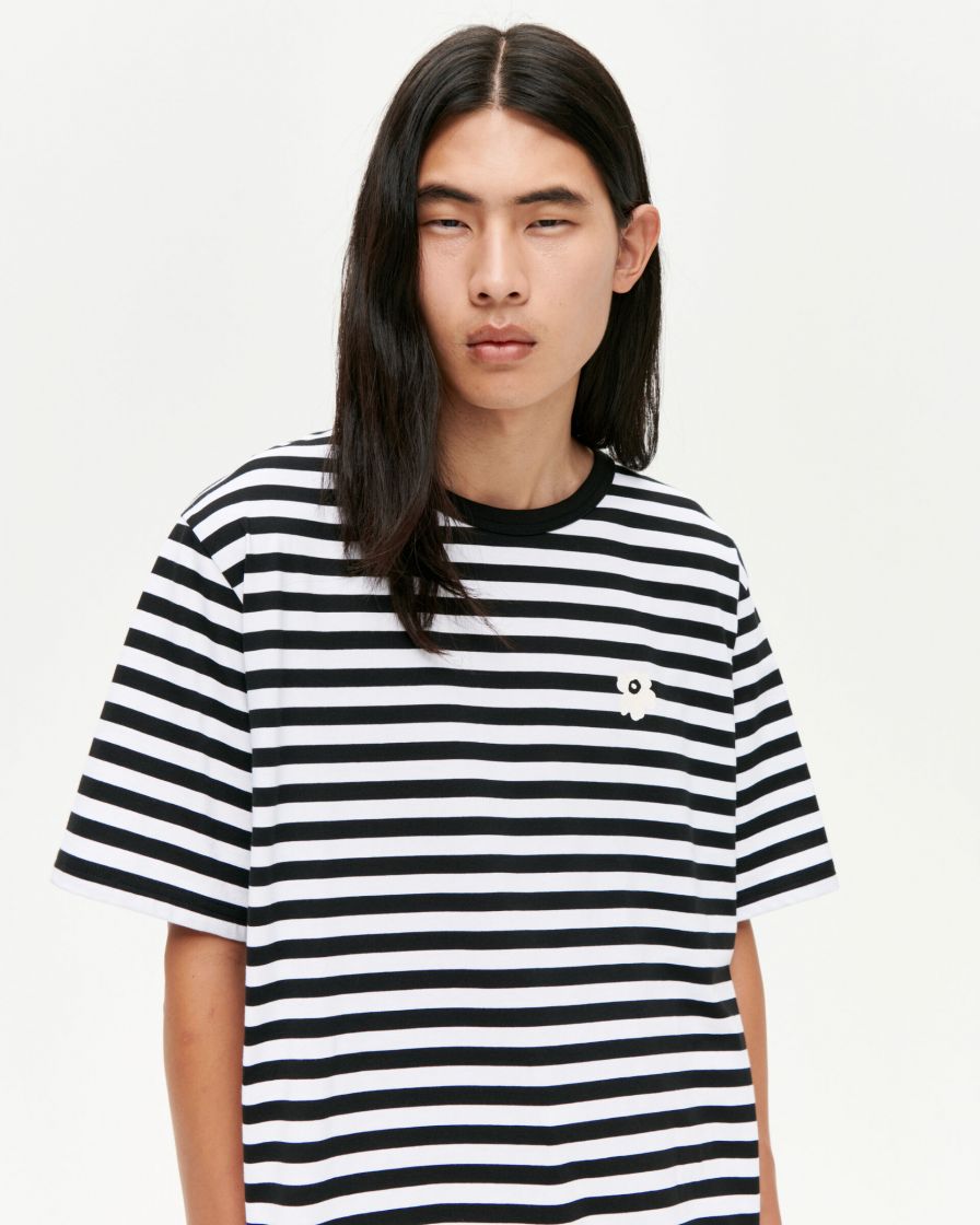 Marimekko KIOSKI Vihne Tasaraita Unikko Shirt – Kiitos Living by 