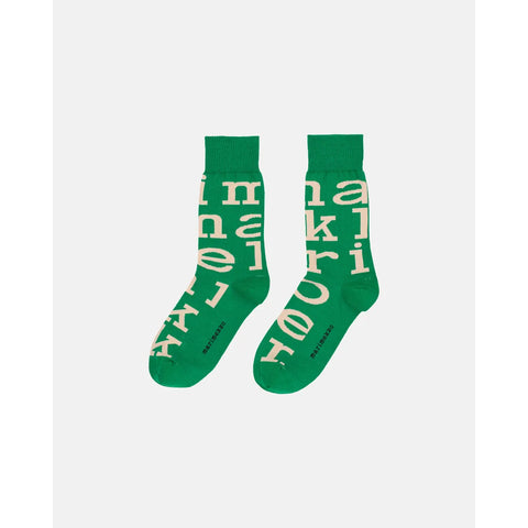 Marimekko Kasvaa Iso Logo Socks