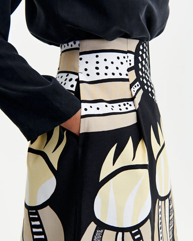 Marimekko Lind Pannukakkua Skirt