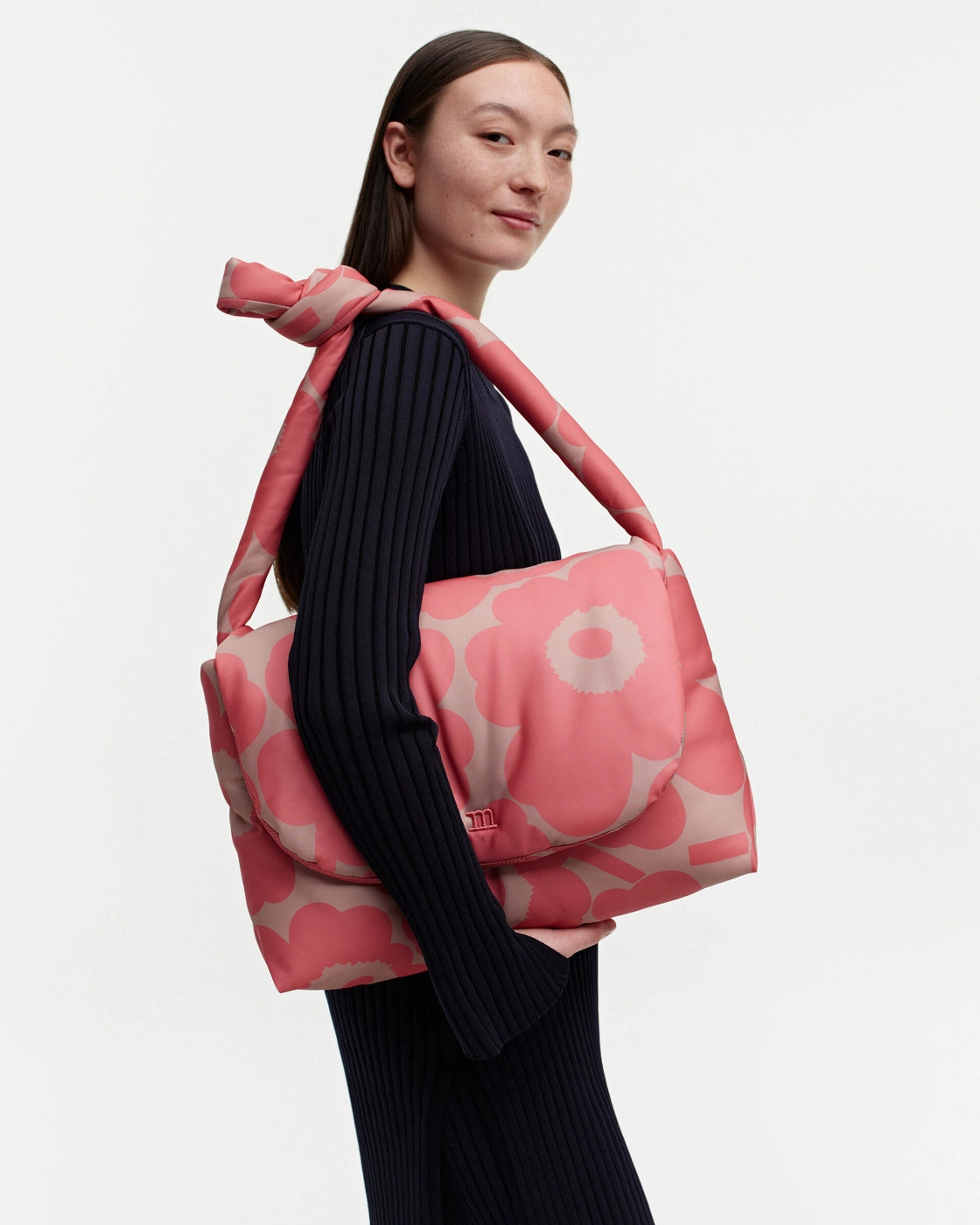 Marimekko Messenger Pillow Shoulderbag Unikko Pink Kiitos Living by Design