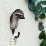 Wildlife Garden - Hand Carved Hook - Emu