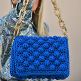 Lulu K Bubbles Bag - Royal Blue