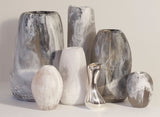 Dinosaur Designs Small Pebble Vase - Snow Swirl