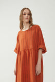 Reen Dress Pumpkin Stripe