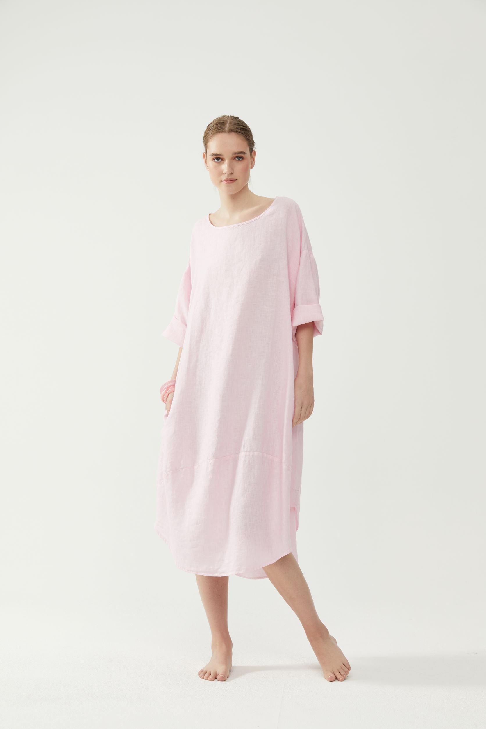 knee length dresses for ladies ART Sleeveless Tulip Dress – Choice Boutique