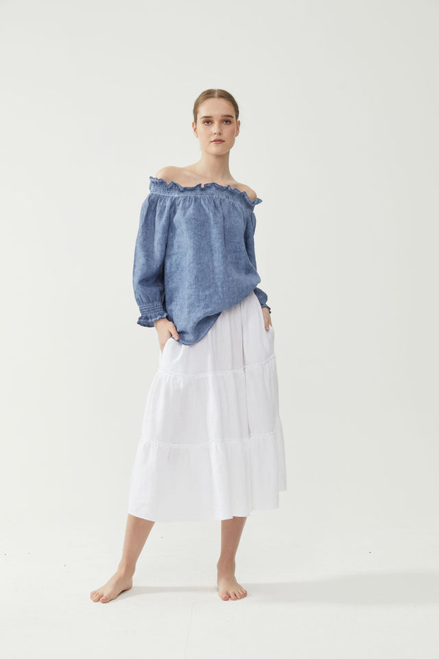 Long Rah Rah Skirt