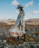 Hálo Reidar Prairier Maxi Dress - Autumn Colours