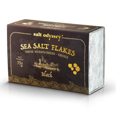 Salt Odyssey Sea Salt Flakes Black